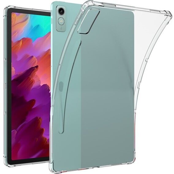 Tok Lenovo Tab P12 készülékhez, szilikon, átlátszó