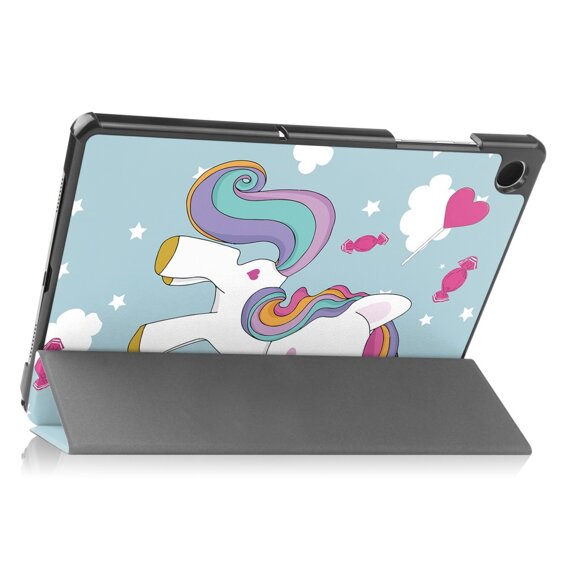 Tok Samsung Galaxy Tab A9, Smartcase, unicorn