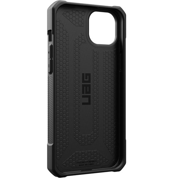 Tok Urban Armor Gear iPhone 15 Plus, Monarch, carbon fekete