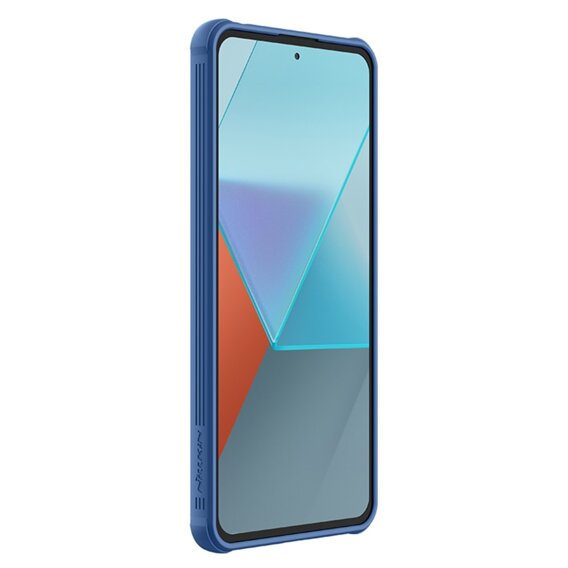 Tok Xiaomi Redmi Note 13 Pro 5G, páncélozott Nillkin, CamShield Pro, kék