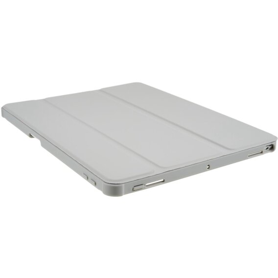 Tok iPad 10.2 2021 / 2020 / 2019, Smartcase Hybrid, tolltartó résszel, szürke