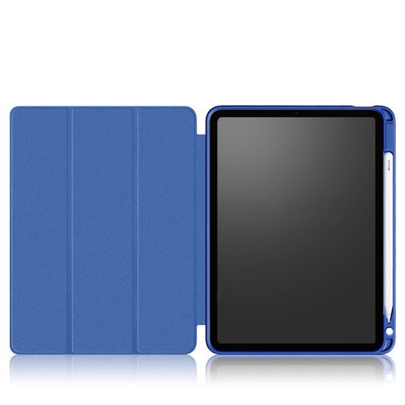 Tok iPad Air 4 2020 / Air 5 2022 10.9", Smartcase tolltartóval, kék