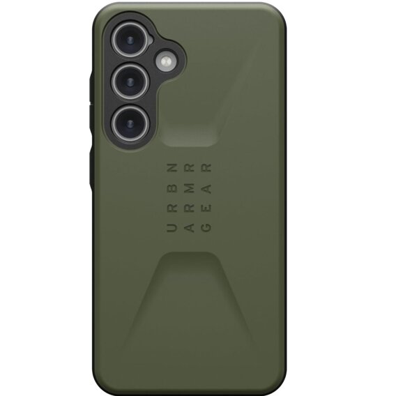 Urban Armor Gear Telefontok a Galaxy S24, Civilian, zöld