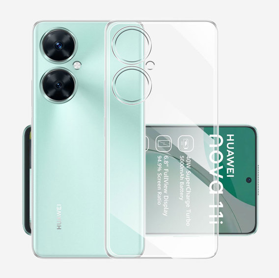 Vékony tok a Huawei Nova 11i, Slim, átlátszó