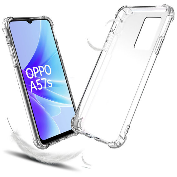 Vékony tok a Oppo A57s, Slim, átlátszó