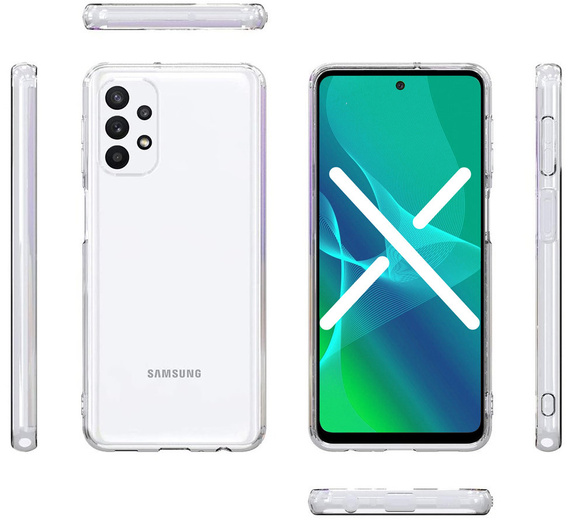Vékony tok a Samsung Galaxy A52 / A52s, Slim, átlátszó