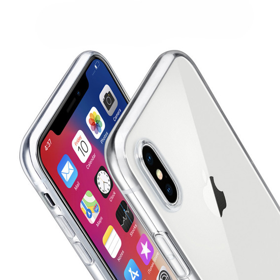 Vékony tok a iPhone X/XS, Slim, átlátszó