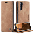 CASEME tok Huawei P30 Pro, Leather Wallet Case, barna