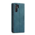 CASEME tok Huawei P30 Pro, Leather Wallet Case, kék