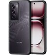 DuxDucis tok Motorola Edge 50 Fusion 5G, Aimo case, átlátszó / fekete