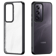 DuxDucis tok Motorola Edge 50 Fusion 5G, Aimo case, átlátszó / fekete