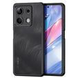 DuxDucis tok Xiaomi Redmi Note 13 5G, Aimo case, átlátszó / fekete