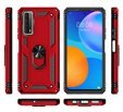 Páncélozott telefontok a Huawei P Smart 2021, Nox Case Ring, piros