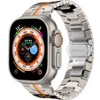 Pasek Bransoleta do Apple Watch 1/2/3/4/5/6/7/8/SE/ULTRA 42/44/45/49MM, Srebrna