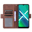Pattintható tok a Oppo Reno5 Lite, Card Slot, barna