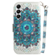 Pattintható tok a Samsung Galaxy A05s, Wallet, Mandala Flower