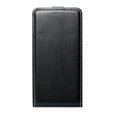 Pattintható tok a Samsung Galaxy A42 5G, Flip, fekete