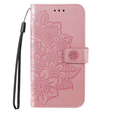 Pattintható tok a Xiaomi Redmi Note 12 4G, Mandala Flower, rózsaszín