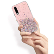 Telefontok a Huawei P30, Glittery, rózsaszín