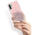 Telefontok a Huawei P30 Pro, Glittery, rózsaszín