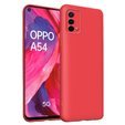 Telefontok a Oppo A54 5G / A74 5G / A93 5G, Silicone Lite, piros