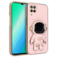 Telefontok a Samsung Galaxy A12 / M12 / A12 2021, Astronaut, rózsaszín rose gold