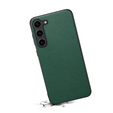 Telefontok a Samsung Galaxy S24+ Plus, Calf Texture, zöld