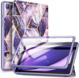 Telefontok a Samsung Galaxy Tab A7, Suritch Full Body Basic Marble, lila