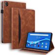 Tok Lenovo Tab M10 Plus 10.6 Gen 3 TB-125F TB-128F, Classic, tolltartóval, barna