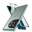 Tok OnePlus 12 5G, Magnetic Dual Glass, zöld