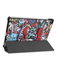 Tok Samsung Galaxy Tab S6 Lite, Smartcase, graffiti