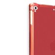 Tok iPad 9.7 2018 / 2017/ Air / Air 2, Smartcase tolltartóval, piros